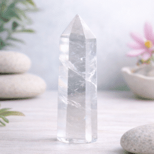 Pointe de Cristal de Roche – Quartz clair