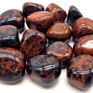 Obsidienne Mahogany “A” – Pierre roulée – États-Unis