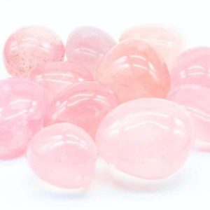 Quartz Rose ‘A’ – Pierre roulée – Madagascar