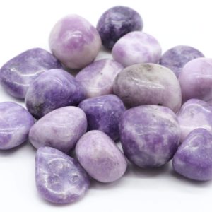 Lépidolite “AB” – Pierre roulée – Brésil