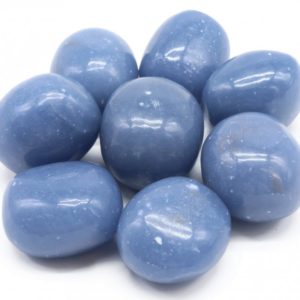 Angélite – Pierre roulée – Pérou