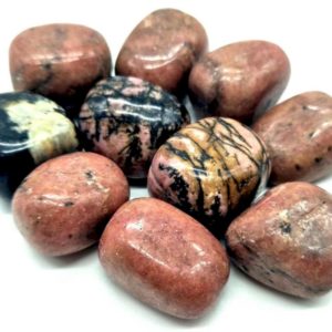 Rhodonite ‘AB’ – Pierre roulée – Chine