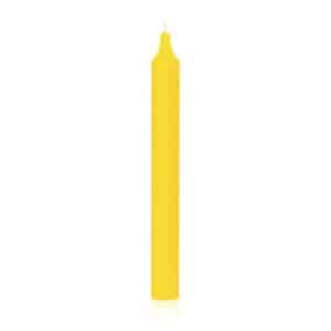 Bougies rituels - 20cm - Teintées dans la masse - JAUNE