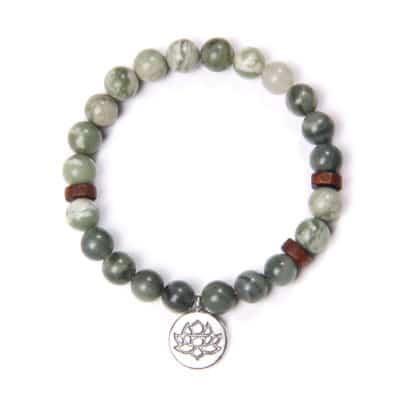 Bracelet en Prasiolite