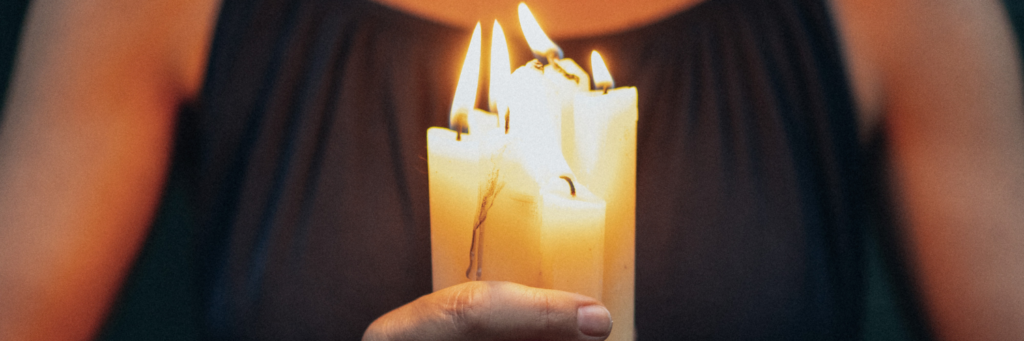 L’art des bougies dans les rituels