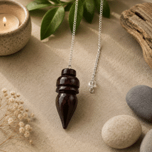 Pendule de Radiesthésie en Bois d'Égypte
