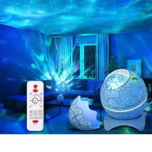 Projecteur Galaxy Bluetooth – Œuf de Dinosaure Étoilé