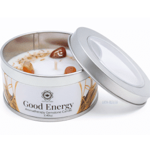 Bougie Green Tree 'Energie Positive' Cornaline + Palo Santo 70g