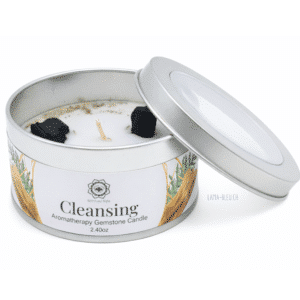 Bougie Green Tree 'Nettoyage' Tourmaline Noire + Santal 70g