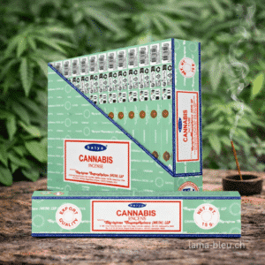 Encens Satya Cannabis – Ambiance Relaxante et Boisée - 15g