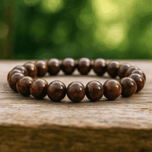 Bracelet Jaspe Breschia – perles 8-9 mm