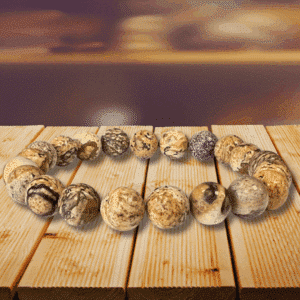 Bracelet en Jaspe Paysage de Namibie – perles 8 mm
