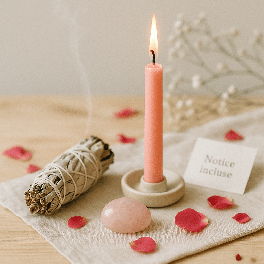 Kit Rituel – Attirer l’Amour (Ouverture du cœur)