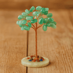 Arbre de Vie en Aventurine Verte – Chance & Équilibre