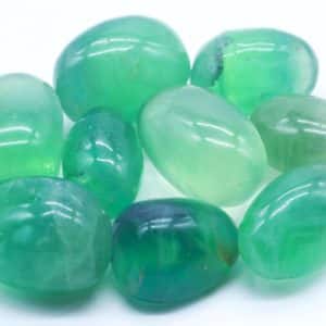 Fluorite Verte “A” – Pierre roulée – Chine