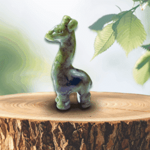 Girafe en Jade – Chance & Harmonie