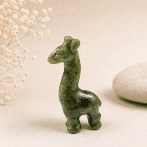 Girafe en Jade – Chance & Harmonie