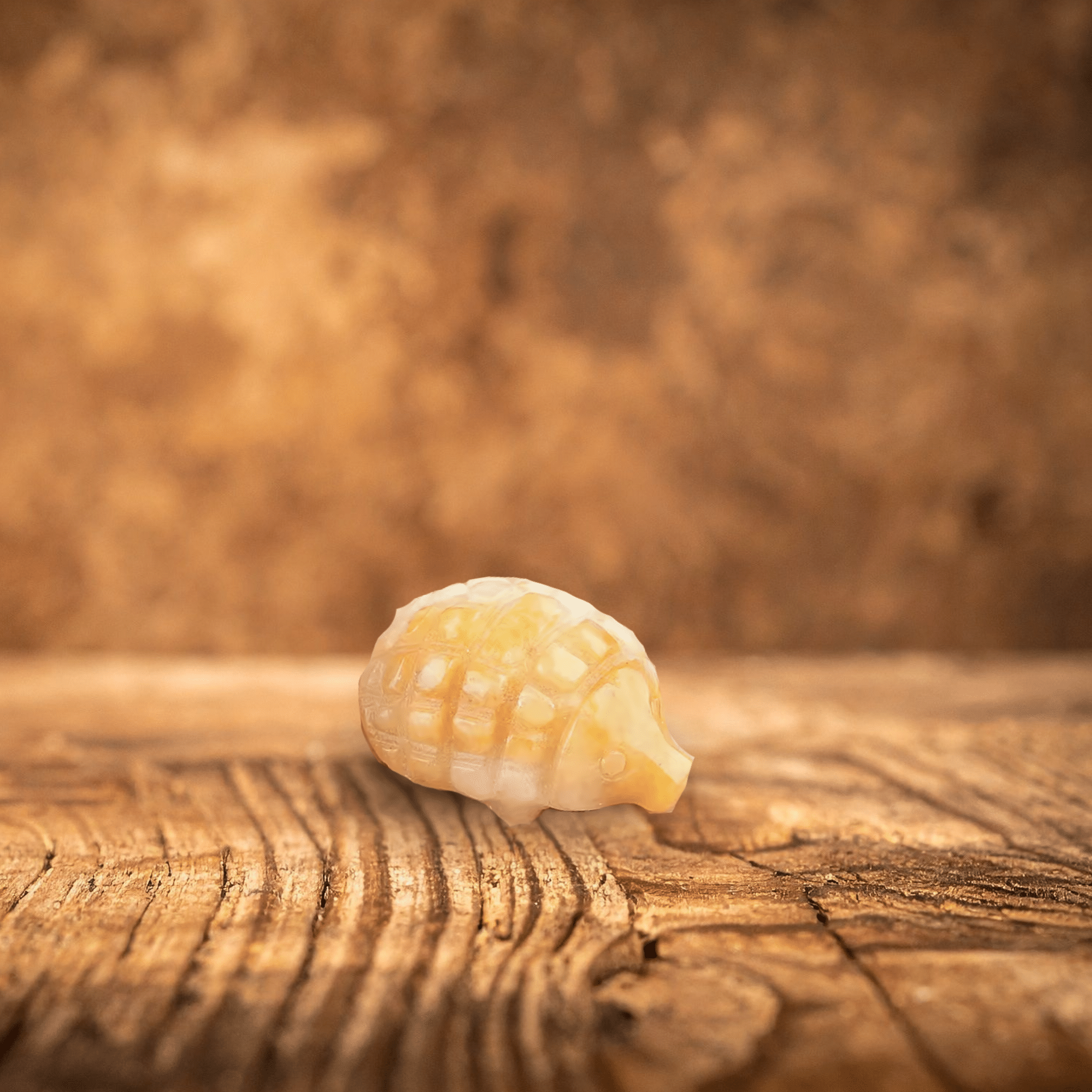 Hérisson en Jade Jaune – Joie & Sérénité