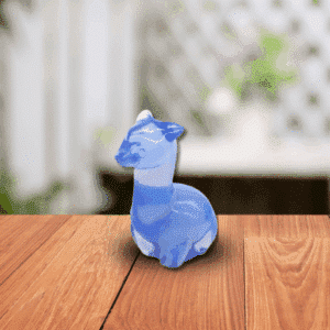 Lama en Opalite Bleue – Sérénité & Clarté Intérieure