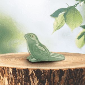 Oiseau en Aventurine Verte – Chance & Harmonie