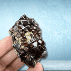 Spécimen naturel Andradite & Quartz – 85 g – Mongolie intérieure