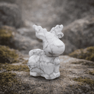 Renne en Howlite – Calme & Clarté