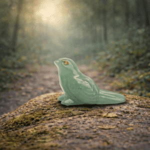 Oiseau en Aventurine Verte – Chance & Harmonie