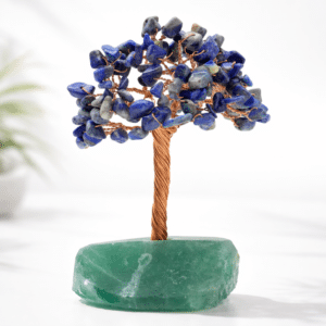 Arbre du Bonheur – Lapis-Lazuli & Fluorite – 14 cm