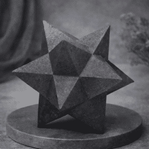 Merkaba en shungite – Protection & purification (5 à 5,5cm)