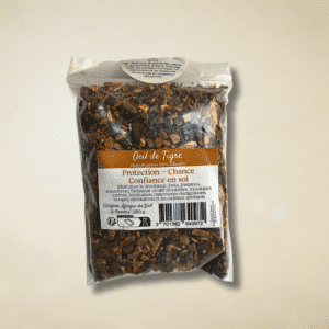 Œil de Tigre d’Afrique du Sud – Chips de pierres naturelles (3–5 mm) – 250 g