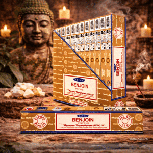 Encens Satya Benjoin – Protection et Élévation – 15 g