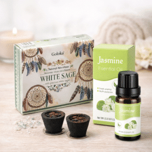 HUILES, SMUDGES, BOMBAS, ENCENS DIVERS