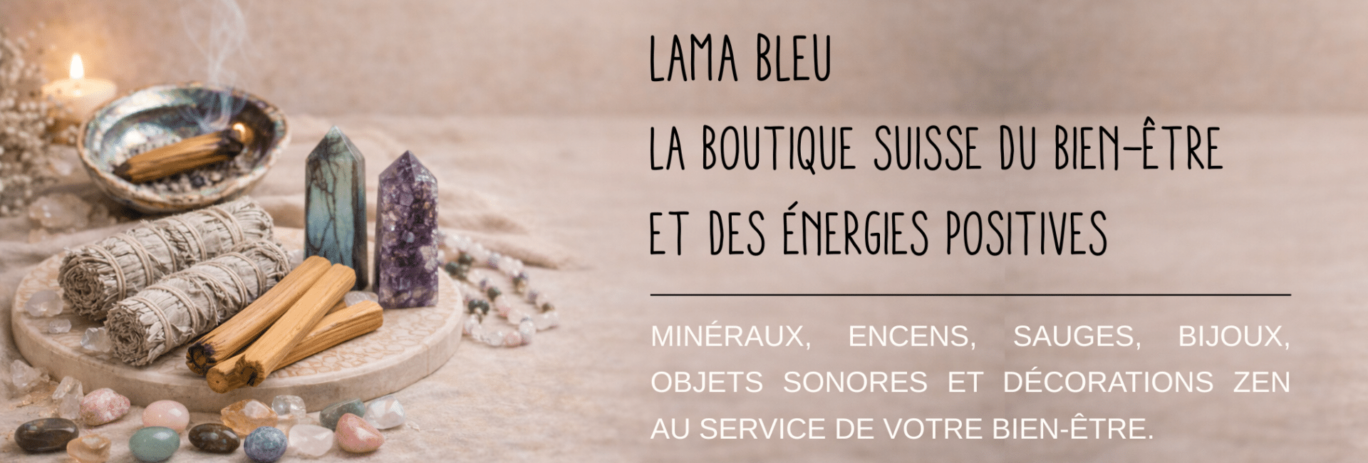 page accueil de la boutique Lama Bleu (1)