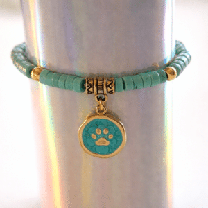 Bracelet énergétique enfant – Turquoise