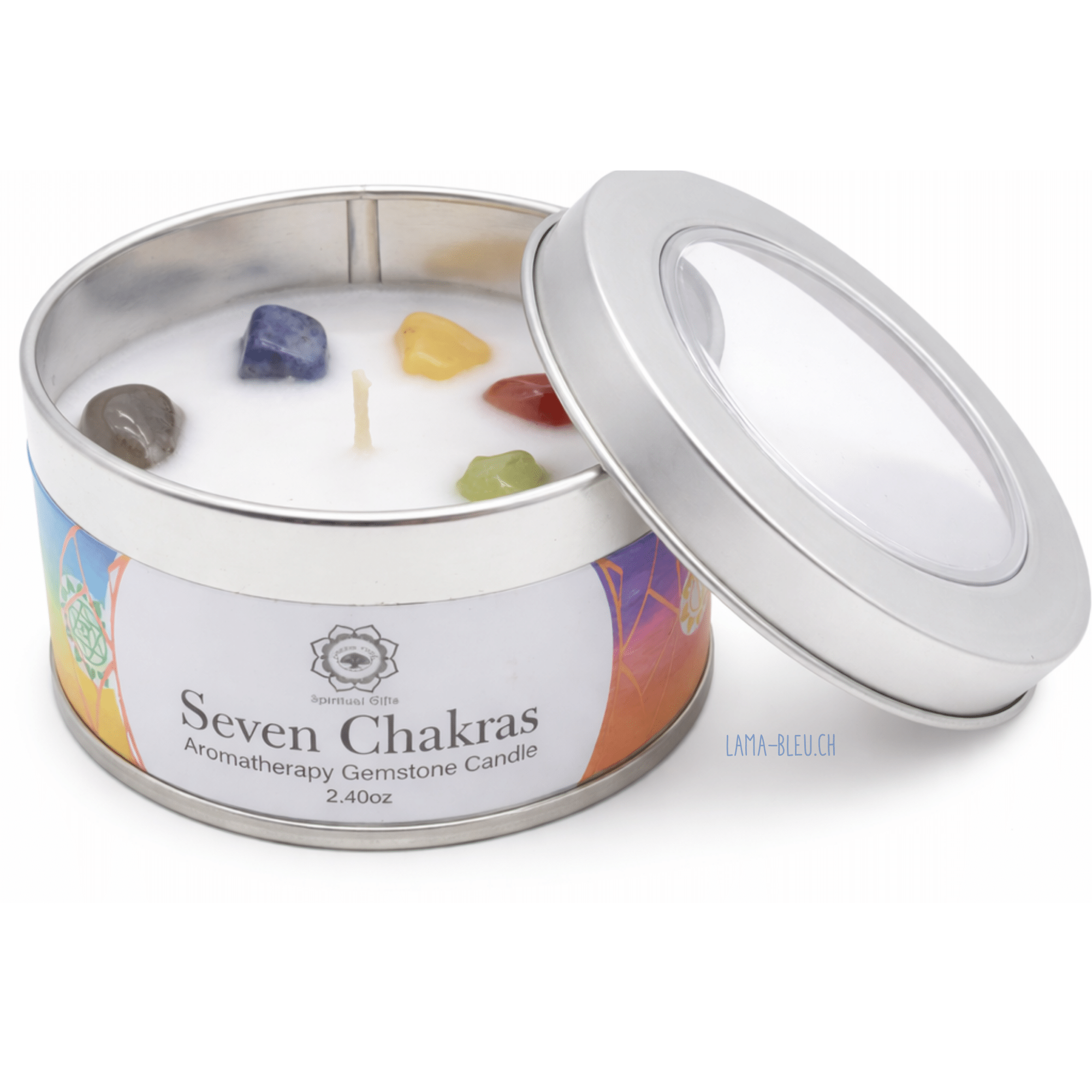 Bougie Green Tree '7 Chakras' Nag Champa 70g