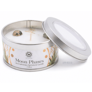 Bougie Green Tree 'Phases de la Lune' Pierre de Lune + Ylang Ylang 70g