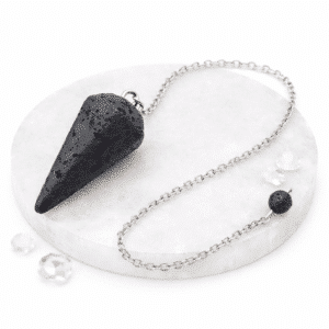 Pendule en Pierre de Lave – Outil d’Ancrage et de Guidance