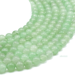 Perles Aventurine Verte 8 mm – Fil 40 cm