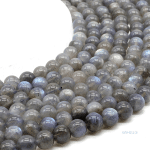 Perles Labradorite "AA" 8 mm – Fil 40 cm