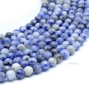 Perles Sodalite 6 mm – Fil 40 cm
