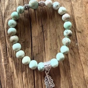 Bracelet en Turquoise du Pérou – Création unique