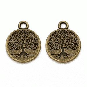 Breloques Arbre de Vie bronze