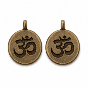 Breloques Symbole OM bronze