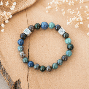 Bracelet Jaspe Africain 8 mm – Pièce unique