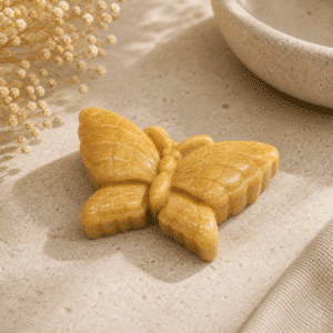 Papillon en Aventurine Jaune – Joie & Transformation