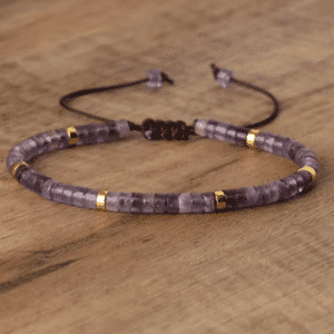 Bracelets bohème - Améthyste