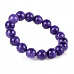 Bracelet en charoïte - perles 10mm