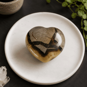 Cœur en Septaria – Pièce polie – Madagascar - 312gr