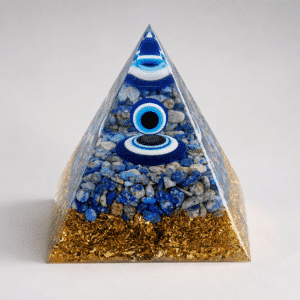 Pyramide « Mauvais Œil » – 8 cm