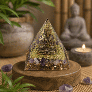 Pyramide « Sérénité de Shiva » – 6 cm